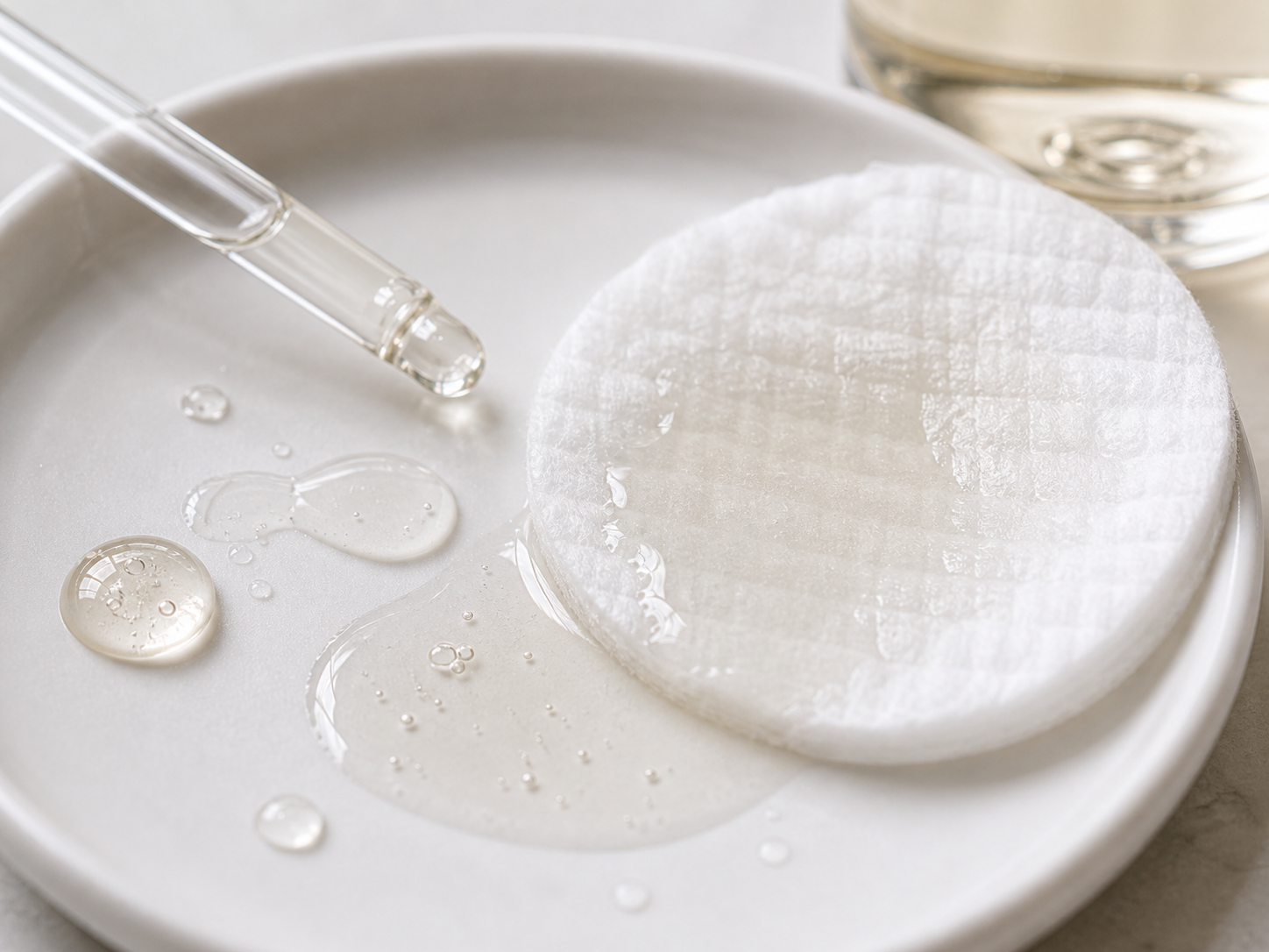Glycolic Acid 성분이 쓰이는 보습 제형 질감 이미지