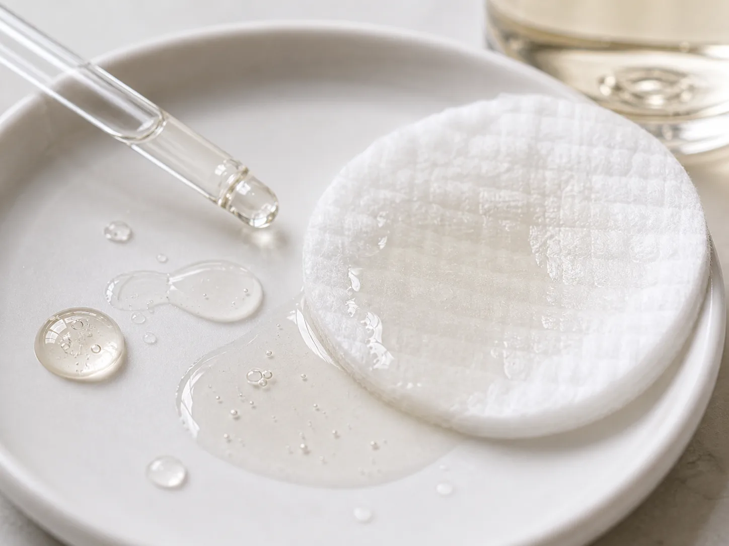 Glycolic Acid 성분이 쓰이는 보습 제형 질감 이미지