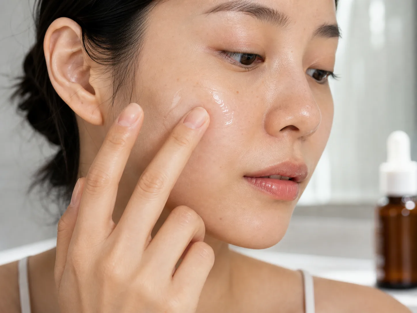 Niacinamide 성분이 쓰이는 보습 제형 질감 이미지