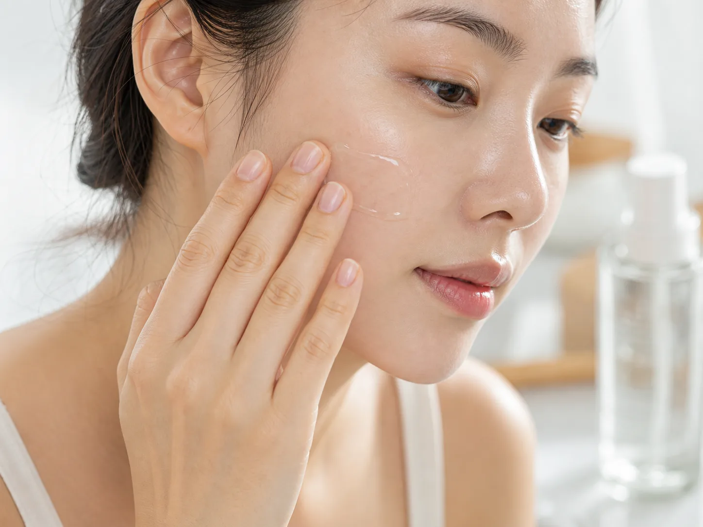 Panthenol 성분이 쓰이는 보습 제형 질감 이미지