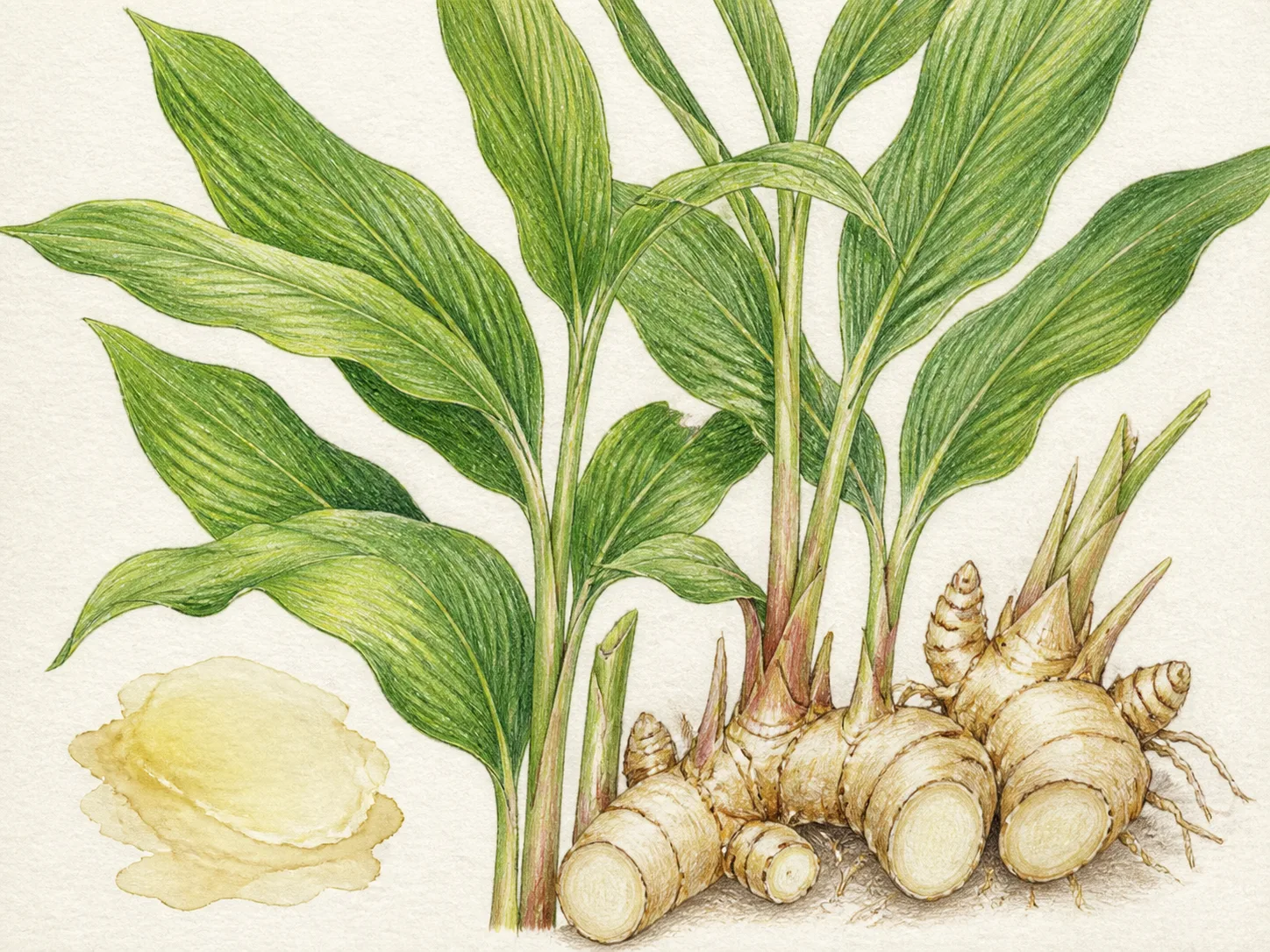 Alpinia Galanga Extract raw cosmetic material with formulation textures