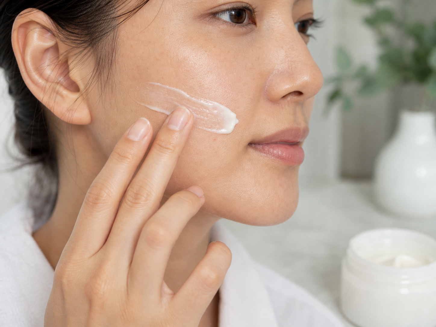 Arachidic Acid product texture being applied to skin