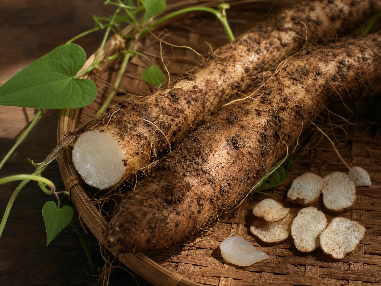 Dioscorea Japonica Root Extract raw cosmetic material with formulation textures