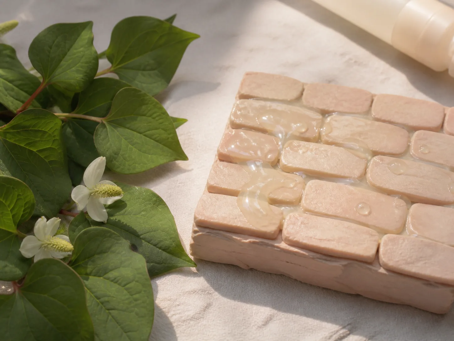 Houttuynia Cordata Extract and a skin-layer absorption visual