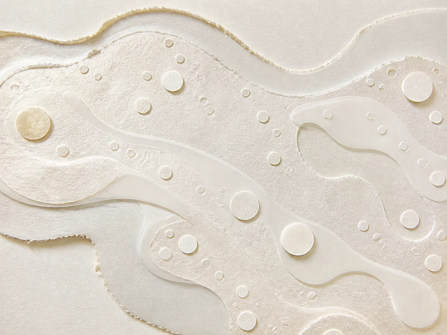 Lactobacillus Ferment 원료와 화장품 제형 질감을 보여주는 이미지