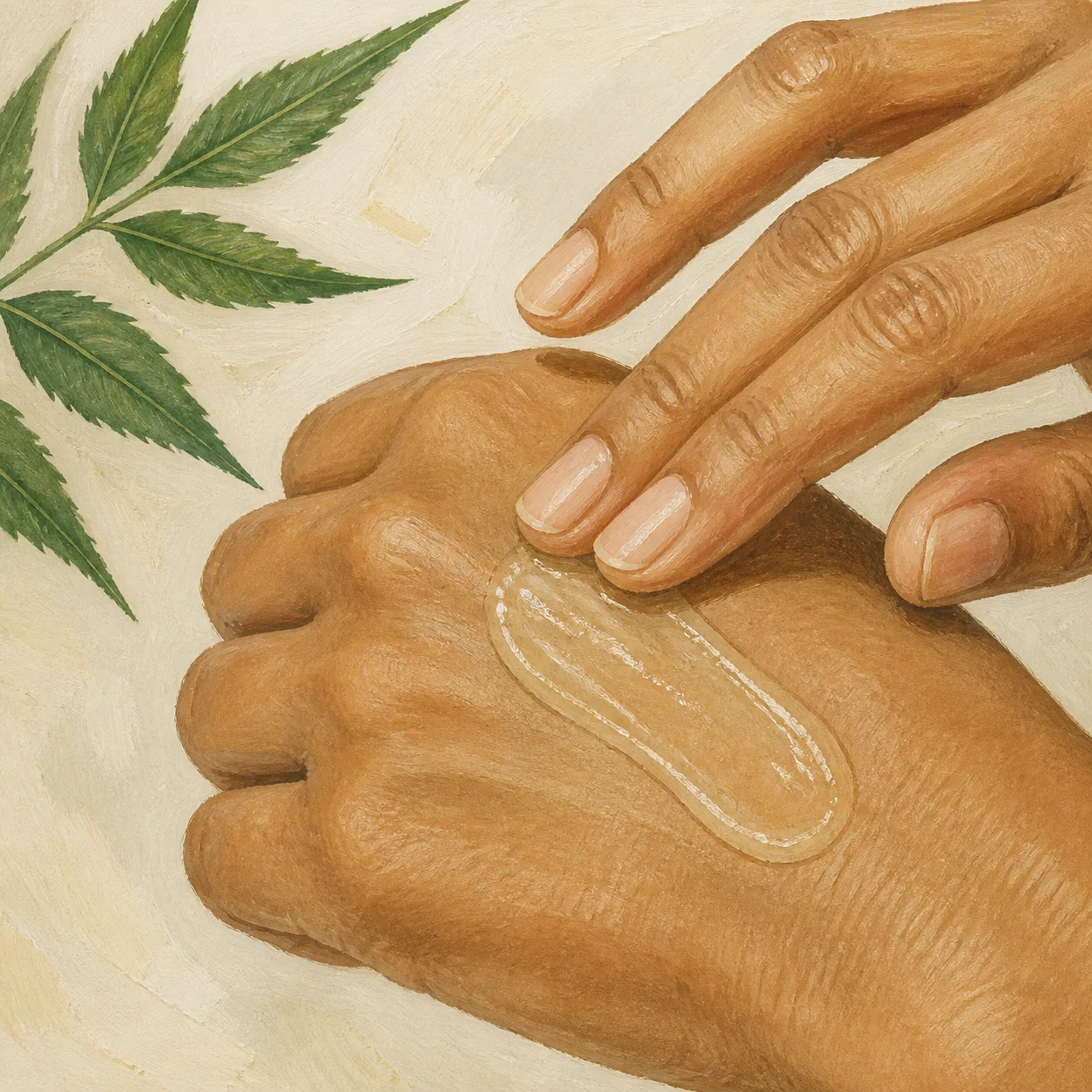 Melia Azadirachta Leaf Extract 성분이 쓰이는 보습 제형 질감 이미지
