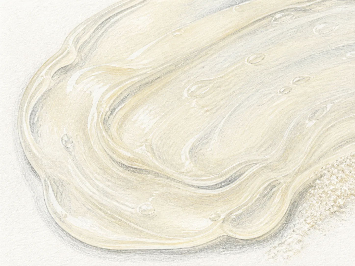 Saccharide Isomerate raw cosmetic material with formulation textures