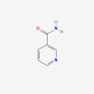 Niacinamide molecular structure diagram