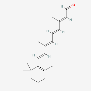 Retinal molecular structure reference image