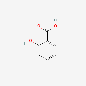 Salicylic Acid molecular structure diagram